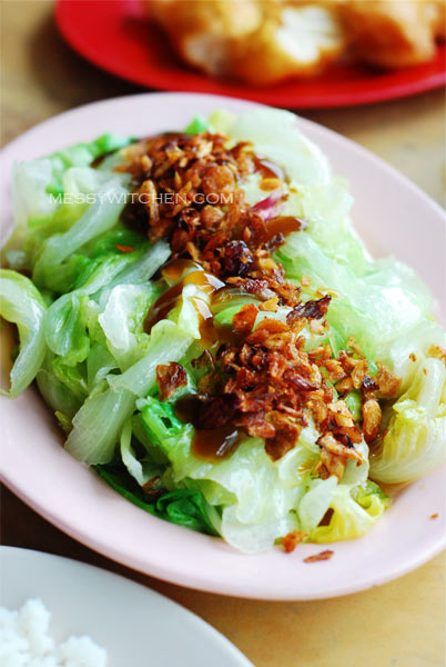 Lettuce With Oyster Sauce